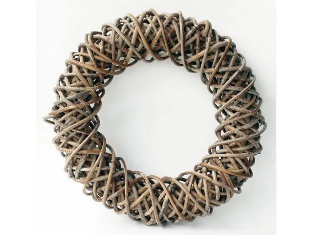Kranz Rattan Grau D50cm