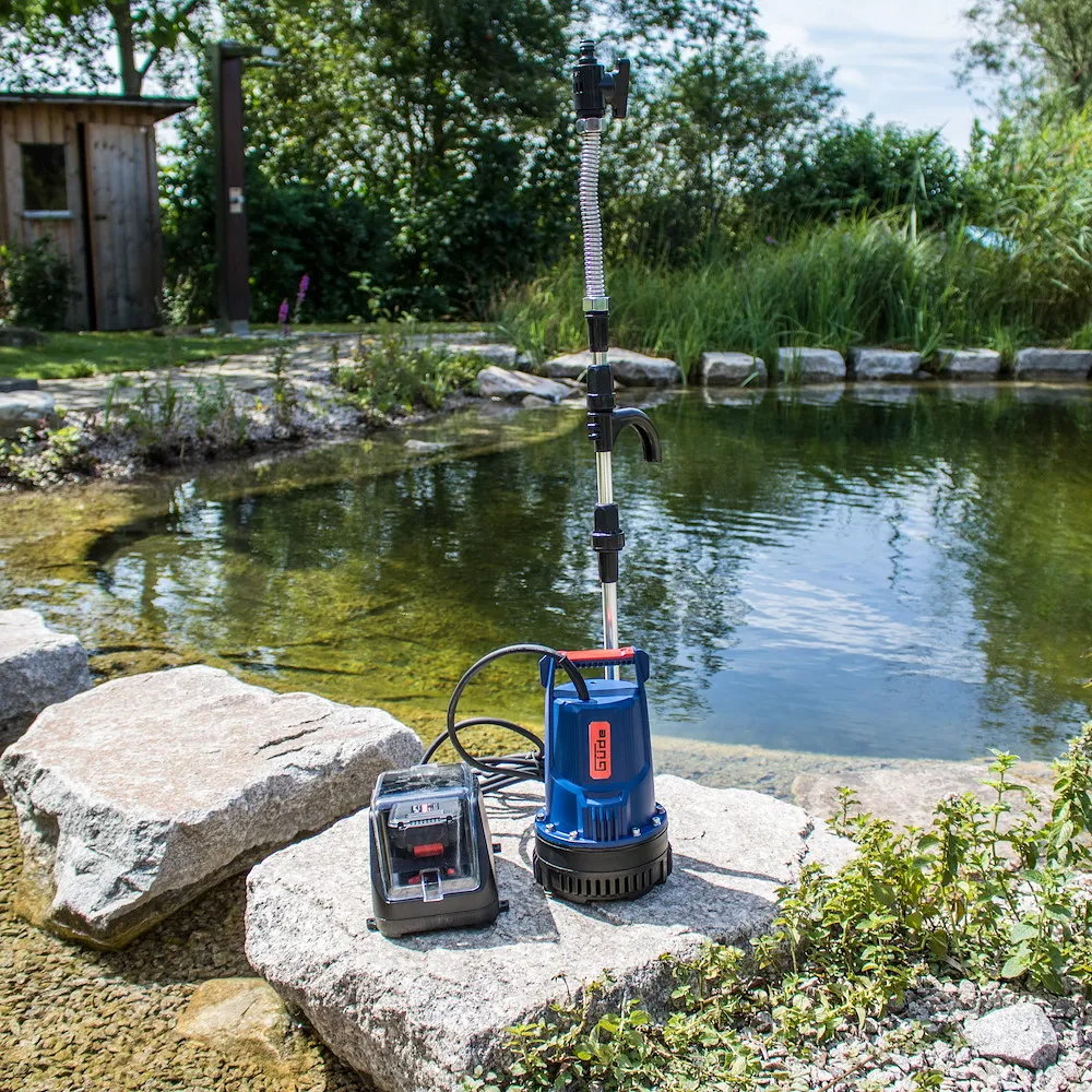 Akku Regenfasspumpe RFP