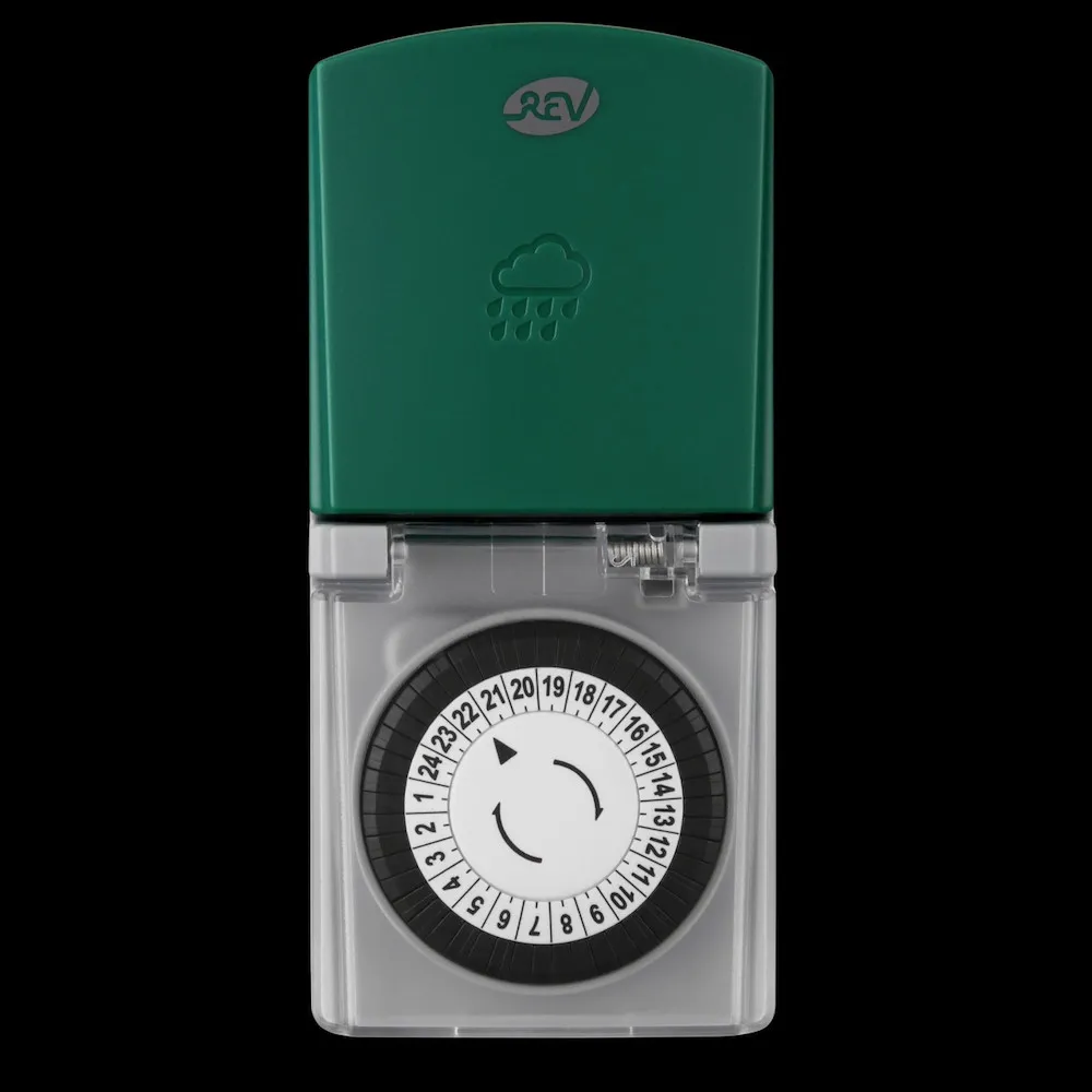 Z-Uhr mech. Au&szlig;en gr-gn